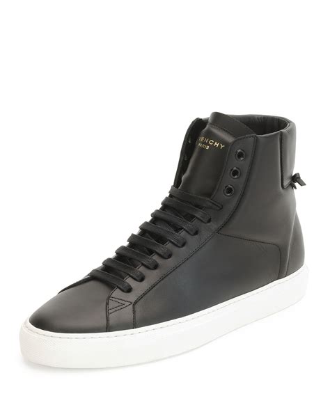 givenchy high cut black|Givenchy shoes for men.